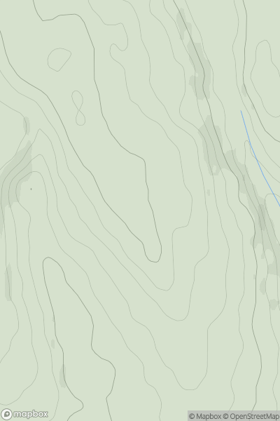 Thumbnail image for Cefn [Llandudno to Wrexham] [SJ304530] showing contour plot for surrounding peak